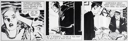 John Prentice - Strip de Rip Kirby de 1956 par John Prentice - Planche originale
