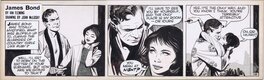 John McLusky - James Bond - On Her Majesty's Secret Service - John McLusky 1964 - Planche originale