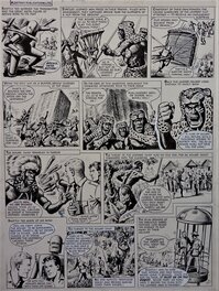 Ted Kearon - Robot Archie - Planche originale