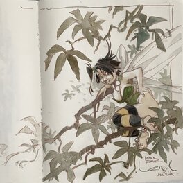 Régis Loisel - Fee clochette - Original Illustration