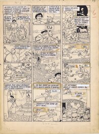 Planche originale - De dief van Bagdad