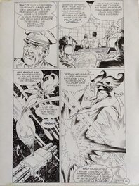 Jean-Yves Mitton - Mikros - Titans 87 - Planche originale