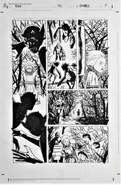 Laurence Campbell - B.p.r.d. n° 143 pl 19 - Planche originale