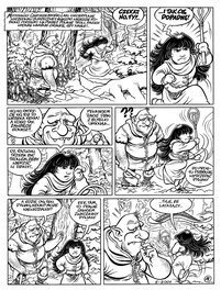 Maciej Mazur - Xenia - Flying carpet - Comic Strip