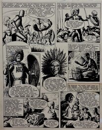 Ted Kearon - Robot Archie - Planche originale