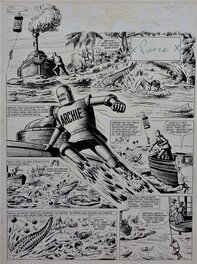 Ted Kearon - Robot Archie - Planche originale