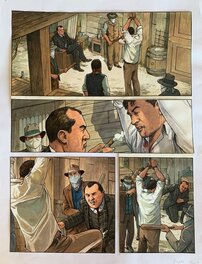 Olivier Berlion - Planche originale Agata - Comic Strip