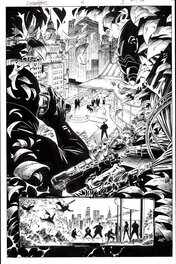 Marc Silvestri - Cyberforce 4 Page 1 - Comic Strip