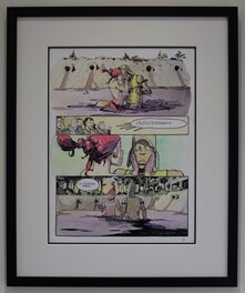 Planche encadrée Planche encadrée