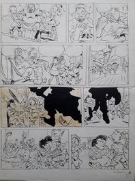 Al Severin - Chenapans - Planche originale