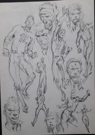 Al Severin - Croquis - Original art