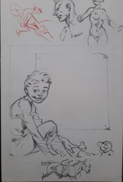 Al Severin - L'enfant - Original art