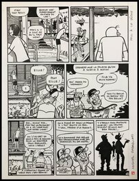 Michel Rabagliati - Paul à la pêche - Planche originale