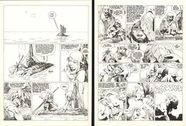 Grzegorz Rosinski - Le grand pouvoir du Chninkel, planches 51 & 52 - Comic Strip