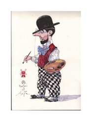 Gradimir Smudja - Toulouse-Lautrec - Moulin Rouge - Original Illustration