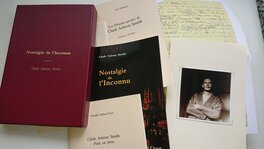 Coffret TT C-A Smith " Nostalgie de l'inconnu " 54 ex Editions Clef d'argent 2001 Coffret TT C-A Smith " Nostalgie de l'inconnu " 54 ex Editions Clef d'argent 2001