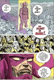 Page from MOEBIUS Silver Surfer Page from MOEBIUS Silver Surfer