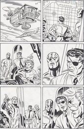 vin Stille Vugge Bruce Timm - original comic art