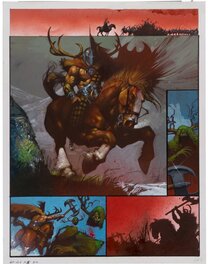 Simon Bisley - Slaine - The Horned God - 2000AD - by Simon Bisley - Illustration originale