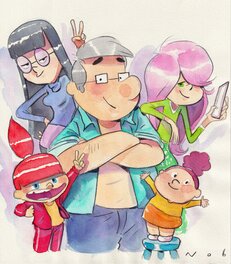 Nob - Dad - Original Illustration