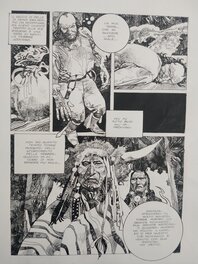 Sergio Toppi - Colt frontier- rispondete alla mia domanda - Planche originale