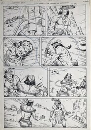 Francisca Diaz Rojo - Buffalo Bill - "Los ladrones de tesords de Arkansas" pl 19 - Comic Strip
