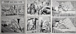 unknown - Mary aux yeux verts pl 1, 4 et 8 - Comic Strip