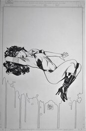 Rafael Vargas - Vampirella - projet de couverture - Couverture originale