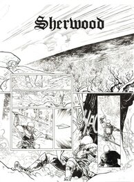 Benoit Dellac - Nottingham tome 1 planche 04 - Planche originale