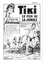 Page de titre du Safari 144