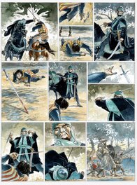 Hermann - Bois Maury - Tome 12 - Rodrigo - Planche originale