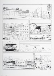 René Sterne - Blake et Mortimer "La Malédiction des trente deniers" tome 1 page 3 - Comic Strip