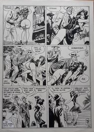 Jordi Bernet - Bang Bang / Cicca Dum Dum - Planche originale