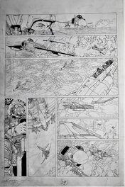 Michel Koeniguer - Misty Mission tome 1 Sur la terre comme au ciel pl 29 - Planche originale