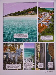 Luc Jacamon - Le tueur - Luc Jacamon / Long feu - Planche originale