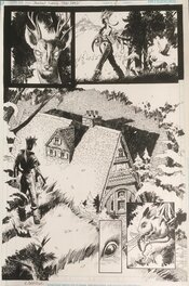 Enrique Breccia - Swamp Thing (2005) - "Bad Seed" - n°2 - p 15 - Planche originale