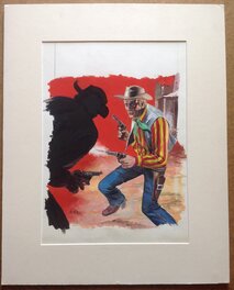 La Couverture Originale au Format entier avec son Passe Prêt a être encadrée de 40 X 50 Cm La Couverture Originale au Format entier avec son Passe Prêt a être encadrée de 40 X 50 Cm