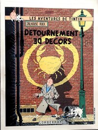 Hubert - Hommage à Hergé et Jacobs - Détournement de décors - Color guide