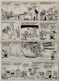 Le Vieux Nick et Barbe-Noire - Planche originale