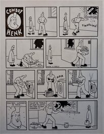 Herr Seele - Cowboy Henk - Planche originale