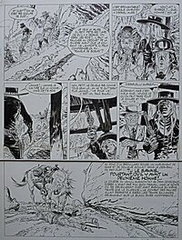 Hermann - Comanche-T4 Le ciel est rouge sur Laramie - Comic Strip