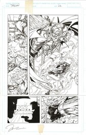 Jim Lee - Jim Lee - Savage Dragon #13 p22 - Planche originale