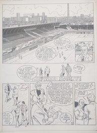 Raymond Reding - Section R - l'Anderlechtois - pl.8 - Planche originale