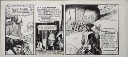 Daniel Billon - LA BÊTE DU GÉVAUDAN - strip A7 - Planche originale