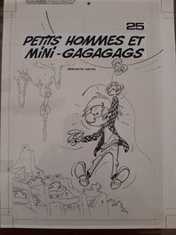 Pierre Seron - Les PETITS HOMMES ET MINI-GAGAGAGS - Couverture originale