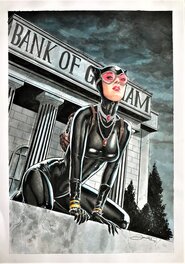 Jonatas - Catwoman - Illustration originale