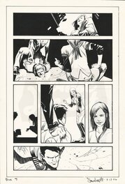 Sean Murphy - Angel: Masks – Pencils & Paperclips, Page 9 - Planche originale