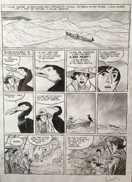 Matthieu Bonhomme - Le Voyage d'Esteban - Planche 25 du T1 : Le Baleinier - Comic Strip
