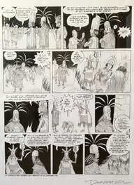 La Nuit de L'Inca - Planche originale