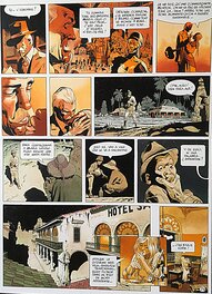 Christian Rossi - W.E.S.T - Planche 24 du T3 - El Santero - Planche originale